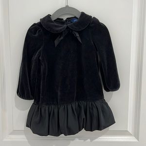 Ralph Lauren 12 month old velour dress
